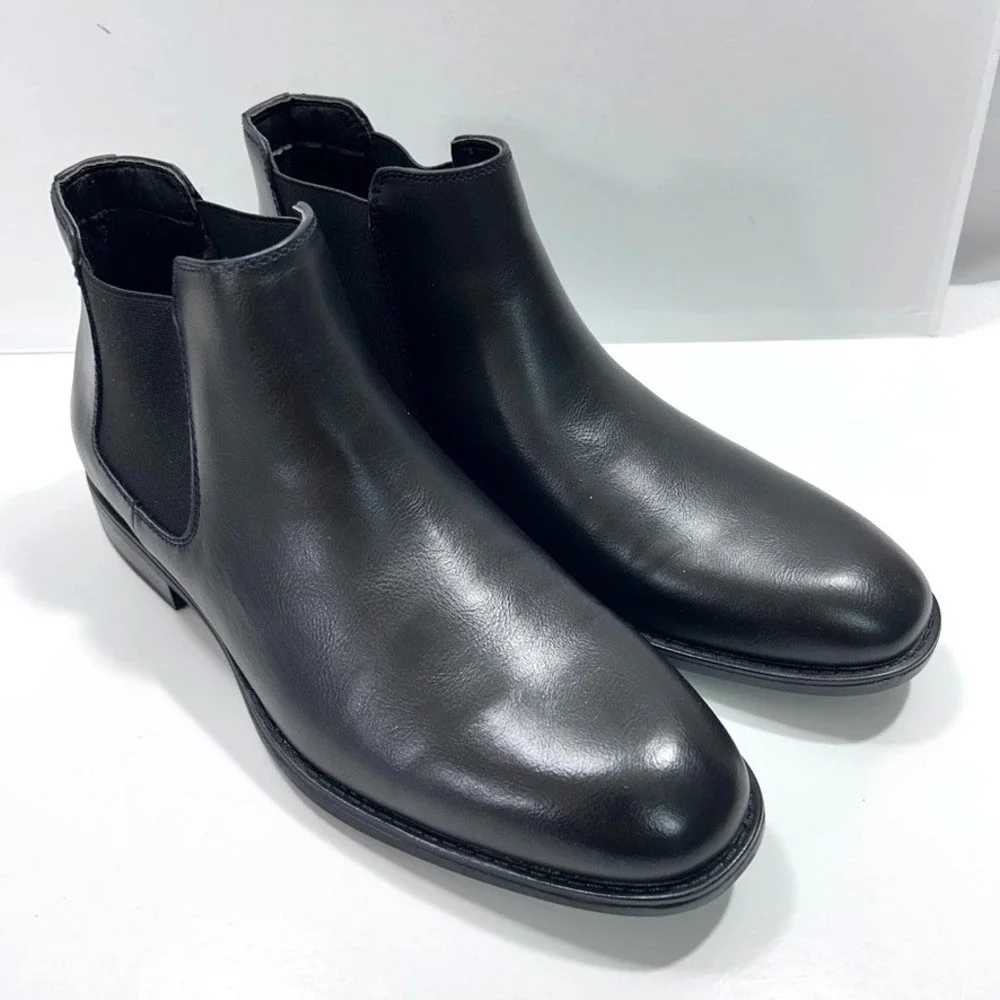 MADDEN Cushioned Goring Maxxin Round‎ Toe  Chelsea Men's Black US 9 - No Box